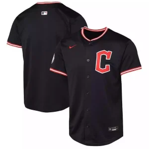 Boys/Girls Navy Cleveland Guardians Limited Jersey