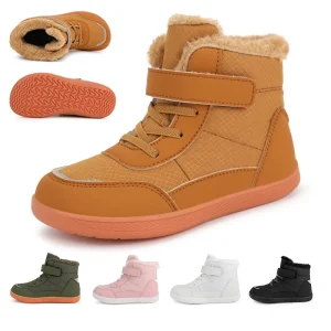 Kids Wide Toe Barefoot Girls Boys Warm