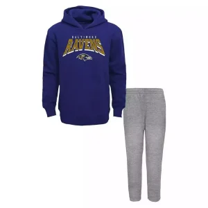 Baltimore Ravens Pullover Hoodie and Sweatpants Set